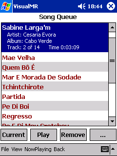 VisualMR with Song Queue